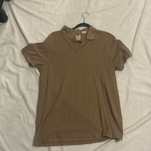 Brown Levi’s polo large